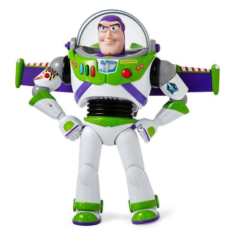 lot 2695 image: Disney Collection Buzz Lightyear Talking Action Figure