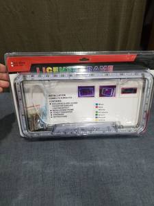 lot 1275 image: License Frame Neon Light 12 Volt Converter with Glare Guard