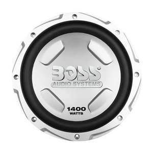 lot 1288 image: Boss Audio Systems New CX122 1400W Peak (700W RMS) 12  Chaos Extreme Series Single 4-Ohm Car Subwoofer No Hardware