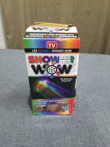 lot 1408 image: Shower Wow LED Rainbow Shower Head 151091