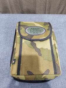 lot 1410 image: Army of the Lord Bible Study Carrying Case with Bible EPH 612