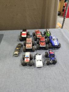 lot 1483 image: Diecast Monster Truck Lot  Vehicles Mixed Brands