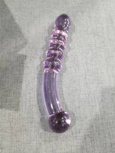 lot 1489 image: Glas Purple Rain Ribbed