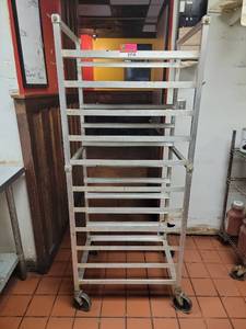 lot 21710 image: Cooling Rack with Casters