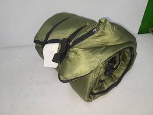 lot 64 image: Olive Green Compression Stuff Sack with Black Straps