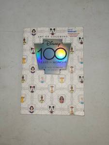lot 82 image: Disney Art of Coloring 100 Years of Wonder Coloring Book 100 Images