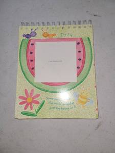 lot 92 image: A Year of Pictures 12-Month Photo Holder Spiral-Bound Calendar