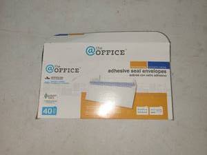 lot 124 image: The Office Adhesive Seal Envelopes 40 Count