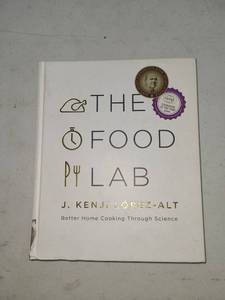 lot 144 image: The Food Lab Better Home Cooking Through Science by J. Kenji L�pez-Alt