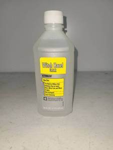 lot 145 image: Witch Hazel U.S.P. Astringent 16 fl oz 473 mL