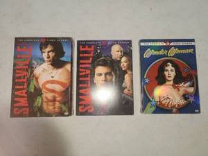 lot 147 image: Smallville Complete Seasons 1-3 DVD Set 18 Discs