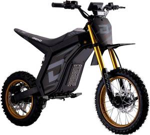 lot 105 image: $1299 Droyd Berzerker Electric Dirt Bike for Youth, Teens & Adults   3000W Peak Motor, 48V 30Ah LFP Battery, 42 MPH Max Speed, Dual Piston Hydraulic Brakes, Adjustable Suspension, 50 Mile Range, Off-Road