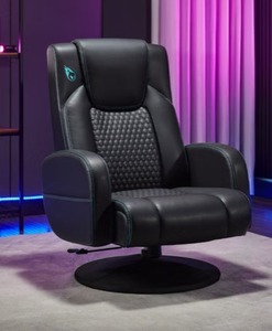 lot 111 image: $149 DPS Centurion Pedestal Swivel Gaming Chair