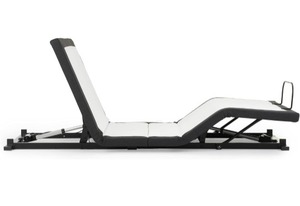 lot 152 image: $739 Adjustable Bed Frame No Tools Required Assembly Zero Clearance TWIN XL