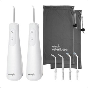 lot 1522 image: Waterpik Cordless Plus 5000 Rechargeable Water Flosser, 2- pack