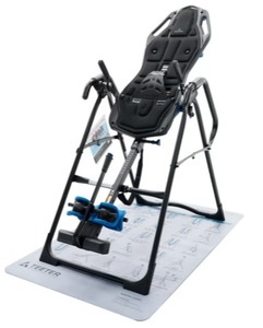 lot 173 image: $389 Teeter FitSpine FX-3 Premium Inversion Table with Program Mat  Comfort Cushion