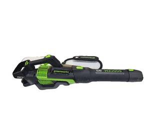 lot 183 image: Greenworks - 80V 800 CFM Handheld Cordless Leaf Blower BARE Tool