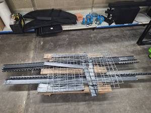 lot 190 image: Gorilla Type Rack Pieces. UNKNOW Dimensions. What You See Is What You Get