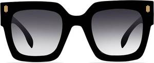 lot 4000 image: Retro Oversized Square Sunglasses For Womens,Vintage Trendy Women Big Sun Glasses UV Protection