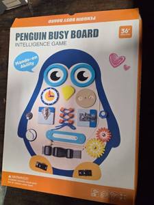 lot 4123 image: Penguin Busy Board