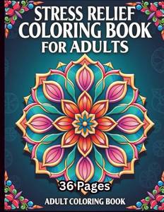 lot 4139 image: stress relief coloring book for adults