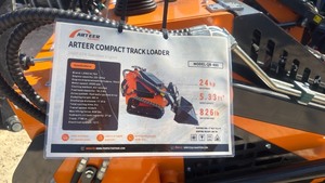 lot 6020 image: Unused Arteer QB-480 Compact Track Loader 24 HP EPA Gasoline Engine