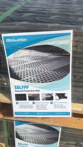 lot 1019 image: Unused SDLanch FPM Ground Protection Mat 4x8 0.5 Standard Size