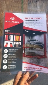 lot 1023 image: Unused SDLANCE TPL Two-Post Lift 10,000 LB Capacity