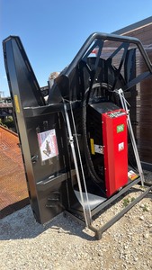 lot 9014 image: Raytree brush cutter skid steer attachment