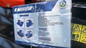 lot 7005 image: AGT unused Excavator Brush Flail Mower EXFLM115 45 24 Knives
