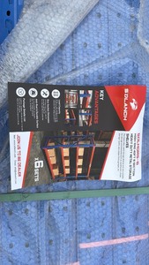 lot 1103 image: SDLAUNCH 6-Shelf Steel Heavy-Duty Shelving Unit