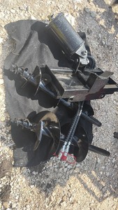 lot 1123 image: MINI SKID STEER auger attachment