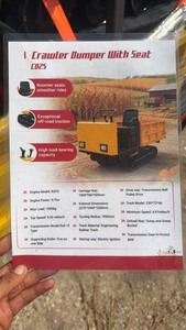lot 1204 image: Crawler Dumper With Seat CD25 9.7kW RATO Engine 1500kg Max Load