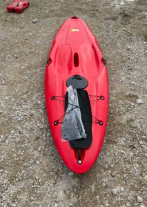 lot 50 image: Red paddle board with Black Seat and Paddle