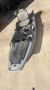 lot 49 image: kayak seater fishing kayak with pedal drive system