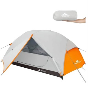 lot 3013 image: Forceatt Tent for 2 Person is Waterproof and Windproof, Camping Tent for 3 to 4 Seasons,Lightweight Aluminum Pole Backpacking Tent Can be Set Up Quickly,Great for Hiking