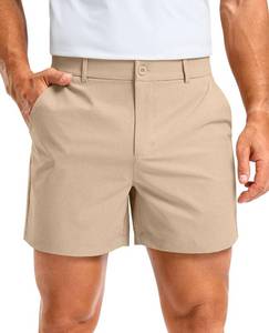 lot 3711 image: Soothfeel Mens Casual Shorts Golf Dress Shorts for Men Flat Front Work Lightweight Quick Dry with 4 Pockets SIZE 34 W L