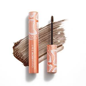 lot 4134 image: Grande Cosmetics GrandeBROW 2-in-1 Tinted Brow Gel  Brow Enhancing Serum for Thicker & Darker-Looking Eyebrows, Shape & Fill Brows, Long Wear, with Castor Oil & Mini Fibers