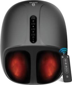 COMFIER Large Shiatsu Foot Massager with Heat,Size Up to 15",FSA Eligible Items &amp; HSA Store,Electric Feet Massager for Plantar Fasciitis,Neuropathy,Foot Warmer,Gifts for Mom Dad - Retail: $109.99