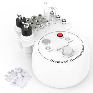 lot 4290 image: Professional Diamond Microdermabrasion Machine, 3in1 Spa-Grade Dermabrasion  UNOISETION Professional 3 in 1 Microdermabrasion Machine Salon Personal Home Use for Exfoliation & Blackhead Removal