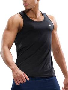 lot 40003 image: Nepest Mens Sleeveless Workout Running Tank Top Dry Fit Athletic Gym Sport Beach Muscle Bodybuilding Shirts SIZE L - RED