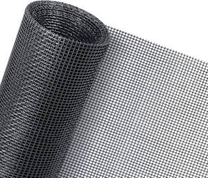 lot 40521 image: Senneny 48 x 106 Adjustable Window Screens, DIY Custom Fiberglass Screen Mesh, Window Screen Replacement for Windows Doors and Patio Screens, Premium Pet Screen (Gray, 48 x 106)