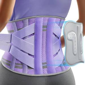 lot 40524 image: Rakiie Back Brace for Lower Back Pain Women with 9X Support System, Ergonomic Lumbar Support