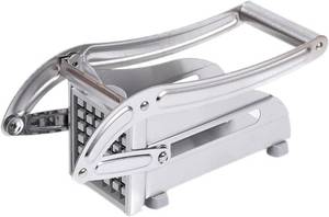 lot 40534 image: Multifunctional Vegetable Cutter for Potatoes, Cucumbers   Stainless Steel Cutter, Potato Slicer and Dicer Tool, Handheld Vegetable Chopper for Home Kitchen, 10.24x3.15x3.15