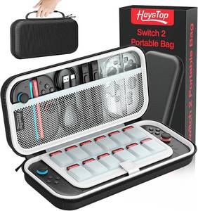 lot 40159 image: HEYSTOP Switch 2 Case for Nintendo Switch 2 2025, Portable Carrying Case for Switch 2 Console, Travel Cases Compatible with Nintendo Switch 2 Accessories, black