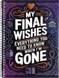lot 40172 image: End of Life Planner, My Final Wishes Everything Need to Know When IM Gone, Death Note Notebook of Life Planners Organizer Binder