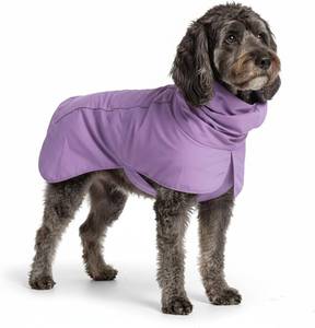 lot 40359 image: Spark Paws Dog Raincoat - Waterproof Rain Jacket wHood, Full Coverage  Waterproof Coat Covers Full Body incl. Belly - Reflective, Covered Harness Holes, Lightweight, Small, Medium & Large Dogs