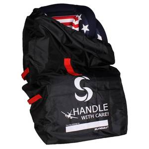 lot 40587 image: SLYNNAR Car Seat Travel Bag for Airplane - Fits Convertible Car Seats, Infant carriers & Booster Seats, Black Upgrade