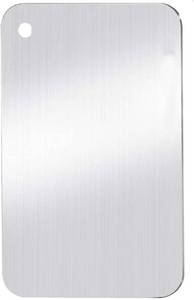 lot 40590 image: Stainless Steel Cutting Board,Double-Sided Food Board for Kitchen  Metal Non Stick Chopping Cutting Board for Meat Fruit & Vegetable,Size 106 inch,Double Sided Use for for Outdoor Camping
