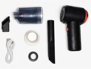 lot 40596 image: BUYOHLIC 3 in 1 Mini Vacuum Cleaner for Car 6000 PA Super Suction Cordless 120W High Power Rechargeable Car Vacuum Wireless Handheld Portable - Missing Accessories